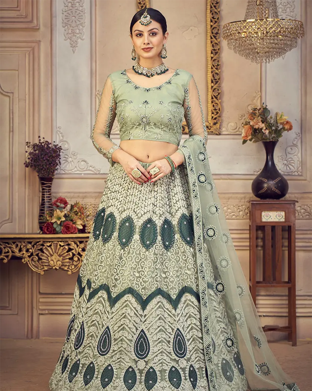semi stitched lehanga
